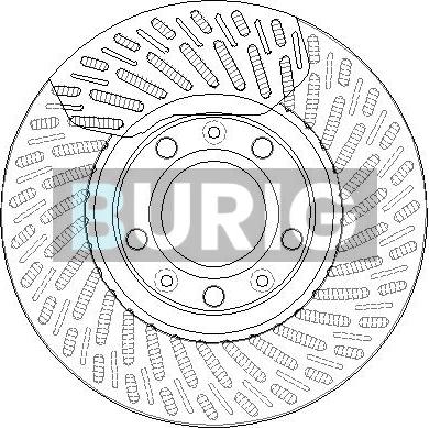 Burig B010325 - Тормозной диск abcparts.ee