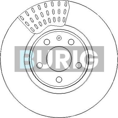 Burig B010269 - Тормозной диск abcparts.ee