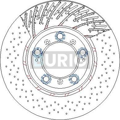 Burig B011501 - Тормозной диск abcparts.ee