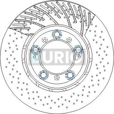 Burig B011502 - Тормозной диск abcparts.ee