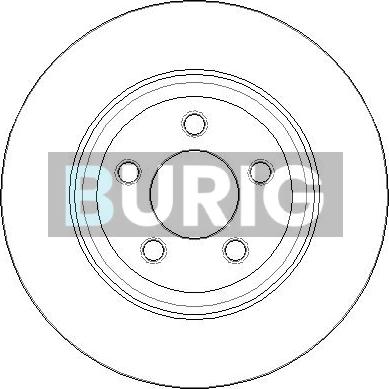Burig B011041 - Тормозной диск abcparts.ee