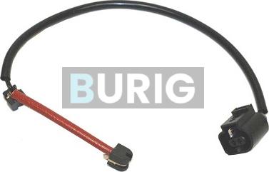 Burig B070111 - Сигнализатор, износ тормозных колодок abcparts.ee