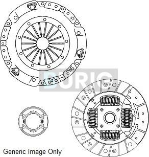Burig B0C10689 - Комплект сцепления abcparts.ee