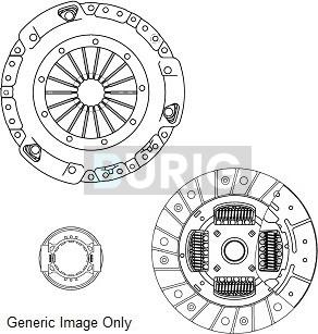 Burig B0C10695 - Комплект сцепления abcparts.ee