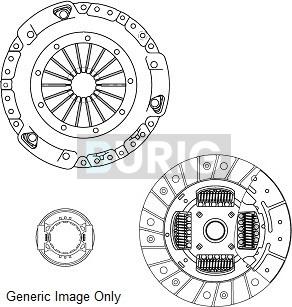 Burig B0C10678 - Комплект сцепления abcparts.ee