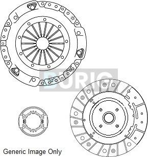 Burig B0C10349 - Комплект сцепления abcparts.ee