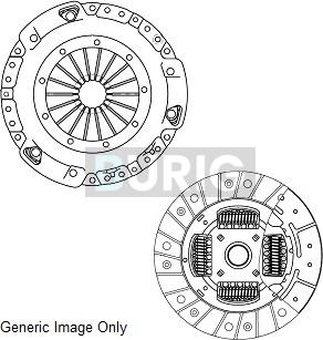 Burig B0C10007 - Комплект сцепления abcparts.ee