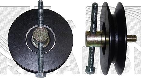 Caliber 89192 - Натяжитель, поликлиновый ремень abcparts.ee