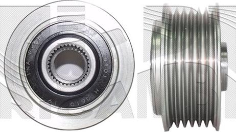 Caliber 88684 - Шкив генератора, муфта abcparts.ee