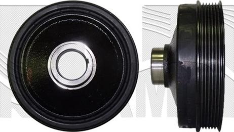 Caliber 88376 - Шкив коленчатого вала abcparts.ee