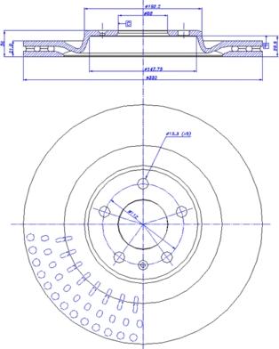 CAR 142.1584 - Тормозной диск abcparts.ee