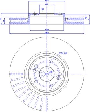 CAR 142.363 - Тормозной диск abcparts.ee