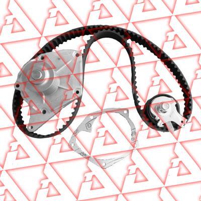 CAR KPA37054 - Водяной насос + комплект зубчатого ремня ГРМ abcparts.ee