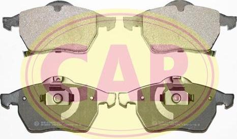 CAR PNT986 - Тормозные колодки, дисковые, комплект abcparts.ee