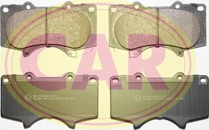 CAR PNT9731 - Тормозные колодки, дисковые, комплект abcparts.ee