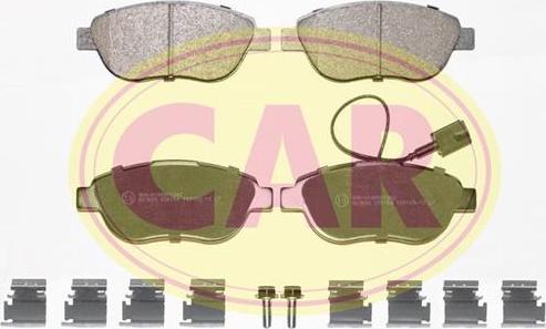 CAR PNT467K - Тормозные колодки, дисковые, комплект abcparts.ee