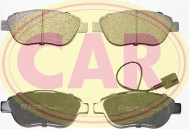 CAR PNT467 - Тормозные колодки, дисковые, комплект abcparts.ee