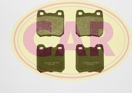 CAR PNT485 - Тормозные колодки, дисковые, комплект abcparts.ee