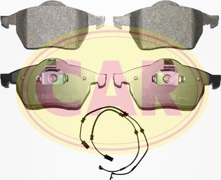 CAR PNT536A - Тормозные колодки, дисковые, комплект abcparts.ee