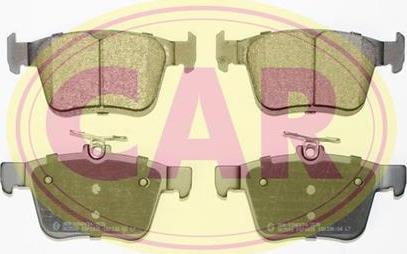 CAR PNT5381 - Тормозные колодки, дисковые, комплект abcparts.ee