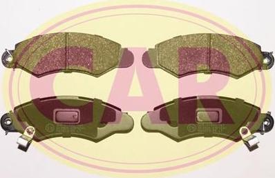 CAR PNT1401 - Тормозные колодки, дисковые, комплект abcparts.ee