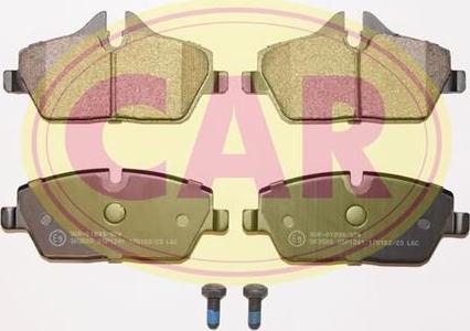 CAR PNT1421 - Тормозные колодки, дисковые, комплект abcparts.ee