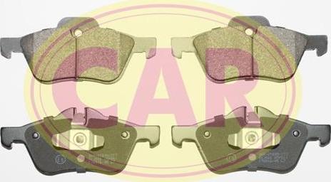 CAR PNT158 - Тормозные колодки, дисковые, комплект abcparts.ee