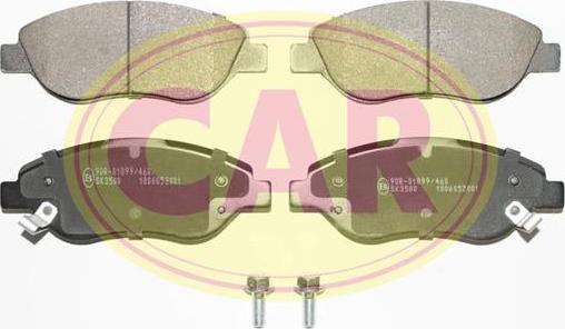 CAR PNT1002 - Тормозные колодки, дисковые, комплект abcparts.ee