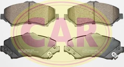 CAR PNT8451 - Тормозные колодки, дисковые, комплект abcparts.ee