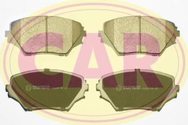 CAR PNT859 - Тормозные колодки, дисковые, комплект abcparts.ee