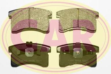 CAR PNT854 - Тормозные колодки, дисковые, комплект abcparts.ee