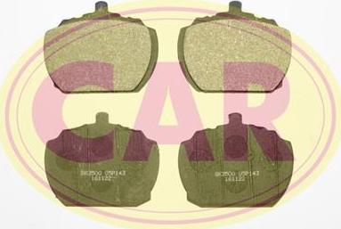 CAR PNT341 - Тормозные колодки, дисковые, комплект abcparts.ee