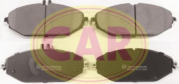 CAR PNT7302 - Тормозные колодки, дисковые, комплект abcparts.ee