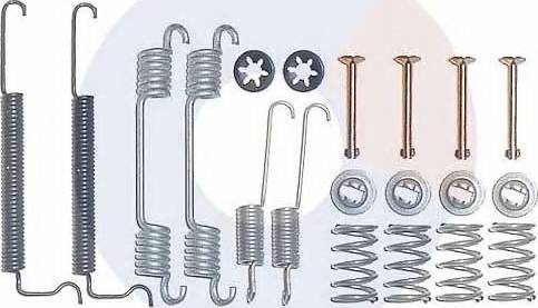 Carrab Brake Parts 3205 - Комплектующие, барабанный тормозной механизм abcparts.ee