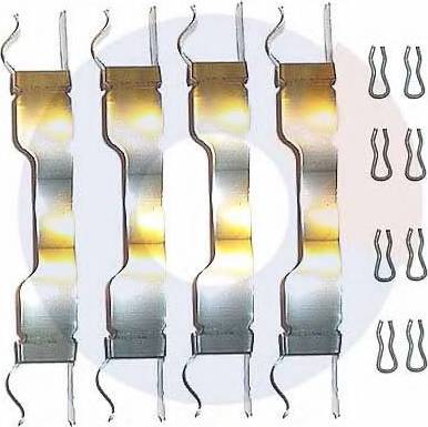 Carrab Brake Parts 2046 - Комплектующие для колодок дискового тормоза abcparts.ee