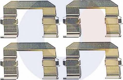 Carrab Brake Parts 2364 - Комплектующие для колодок дискового тормоза abcparts.ee