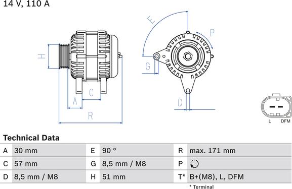 Carwood Group BREF0320986045320 - Генератор abcparts.ee