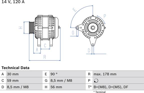 Carwood Group BREF0320986040350 - Генератор abcparts.ee