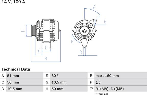Carwood Group BREF0320986042750 - Генератор abcparts.ee