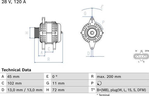 Carwood Group BREF0320986085310 - Генератор abcparts.ee