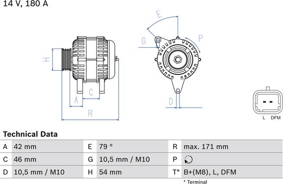 Carwood Group BREF0320986080660 - Генератор abcparts.ee