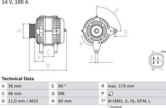 Carwood Group BREF0320986082060 - Генератор abcparts.ee