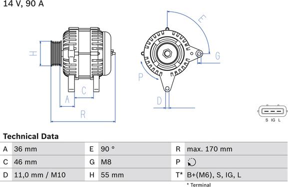 Carwood Group BREF0320986082770 - Генератор abcparts.ee