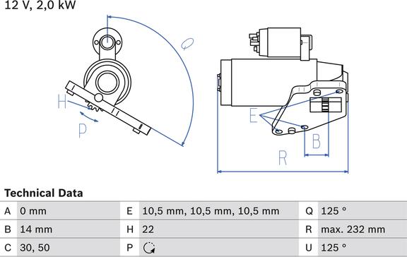 Carwood Group BREF0320986024710 - Стартер abcparts.ee