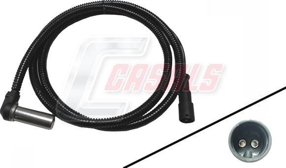 Casals 50307 - ABS датчик, частота вращения колеса abcparts.ee