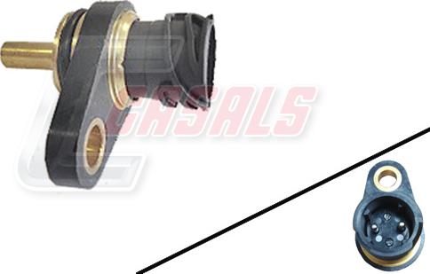 Casals 65191 - Andur,Jahutusvedeliku temp. abcparts.ee