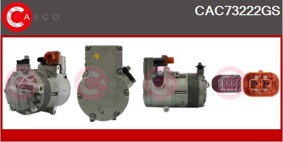 Casco CAC73222GS - Компрессор кондиционера abcparts.ee