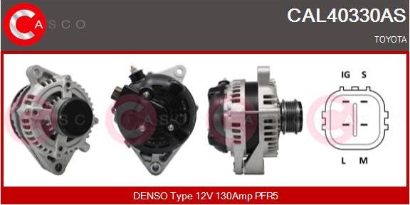 Casco CAL40330AS - Генератор abcparts.ee