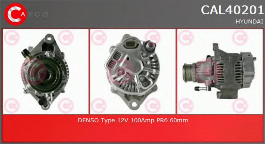 Casco CAL40201 - Генератор abcparts.ee