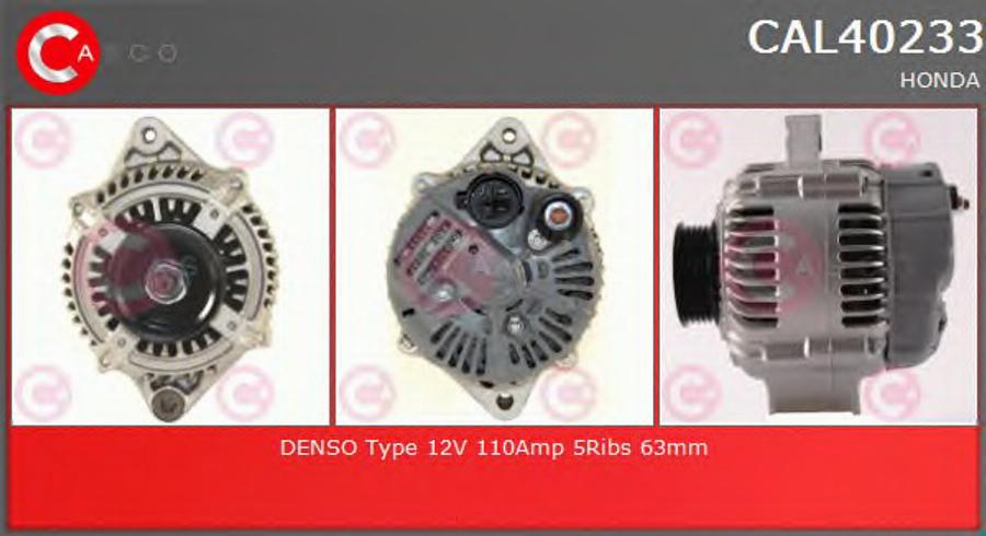 Casco CAL40233 - Генератор abcparts.ee